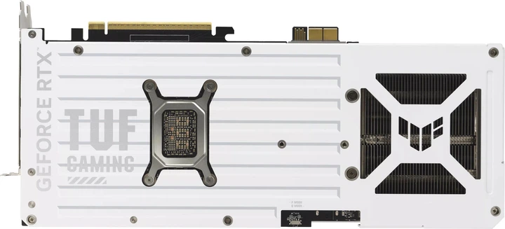 Відеокарта ASUS PCI-Ex GeForce RTX 5070 Ti TUF Gaming BTF White OC Edition 16GB GDDR7 (256bit) (2610/28000) (2 x HDMI, 3 x DisplayPort) (TUF-RTX5070TI-O16G-BTF-WHITE) - зображення 7