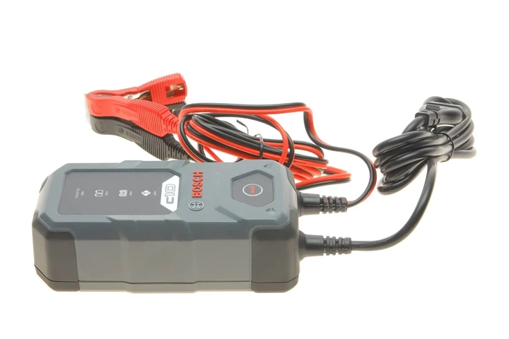 Зарядний пристрій C10 (12V) (для аккум. ємністю від 5Ah до 120Ah) 3.5A (EFB/GEL/ BOSCH 0189911010 - изображение 4