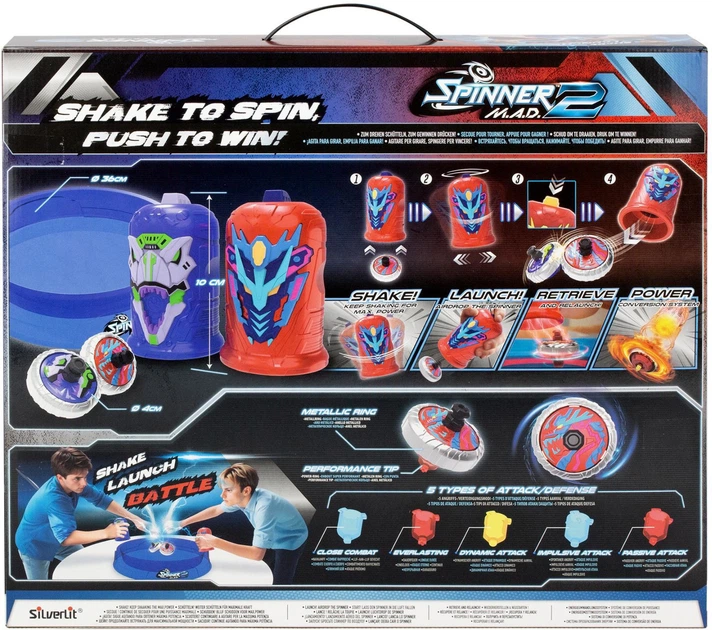 Gra planszowa Silverlit Spinner: Mad 2 (edycja angielska) (4891813863069) - obraz 2