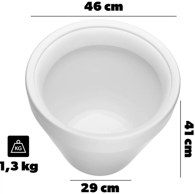 Квітковий горщик Kadax Carife K12259 - зображення 3