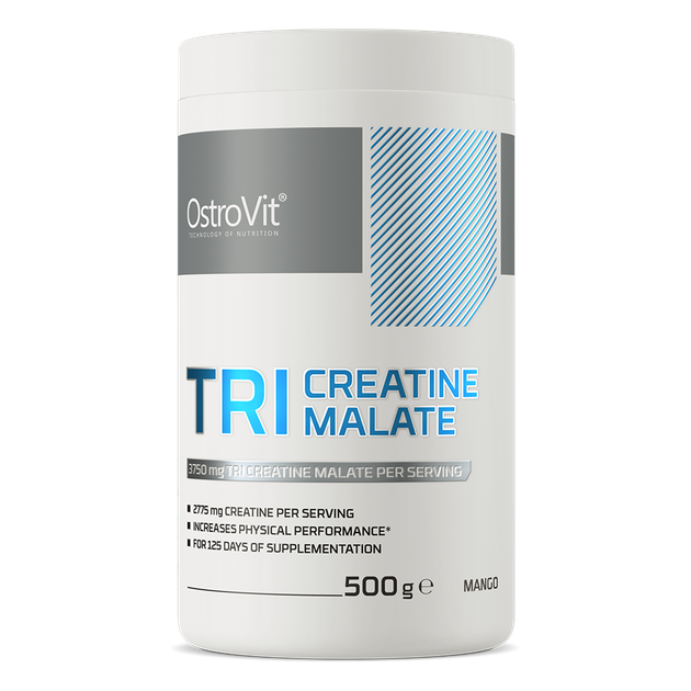 Три креатин малат OstroVit Tri Creatine Malate 500 г - Фото 1 Три креатин малат OstroVit Tri Creatine Malate 500 г - изображение 1