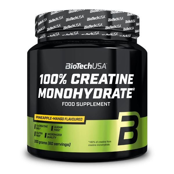 Креатин Моногидрат BioTechUSA 100% Creatine Monohydrate 300 г Pineapple-Mango - Фото 1 Креатин Моногидрат BioTechUSA 100% Creatine Monohydrate 300 г Pineapple-Mango - изображение 1