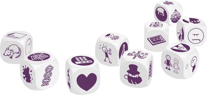 Настільна гра Asmodee Rory's Story Cubes: Mystery (голландське видання) (3558380058823) - зображення 2