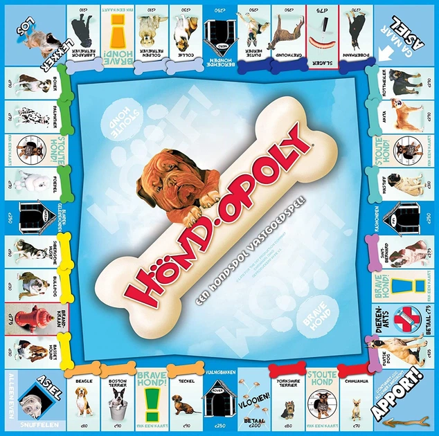 Настільна гра Late for the Sky Dog-Opoly (голландське видання) (730799550058) - зображення 3