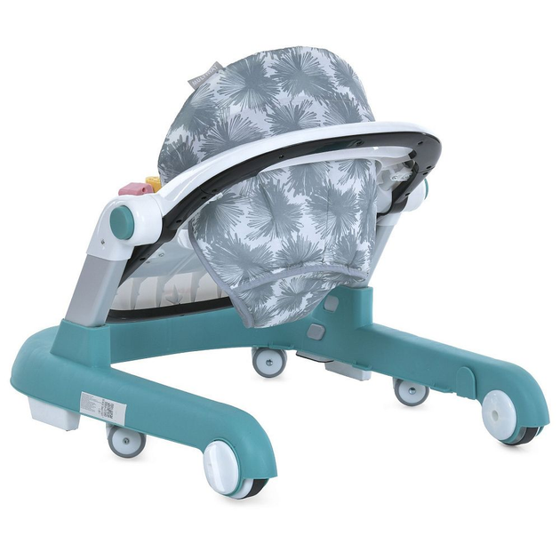 Ходунки дитячі ME 1163 MULTIWAY Mint зі світловими ефектами, музика, 6 шт колес, стопор Бірюзові - Фото 5 Ходунки дитячі ME 1163 MULTIWAY Mint зі світловими ефектами, музика, 6 шт колес, стопор Бірюзові - изображение 5