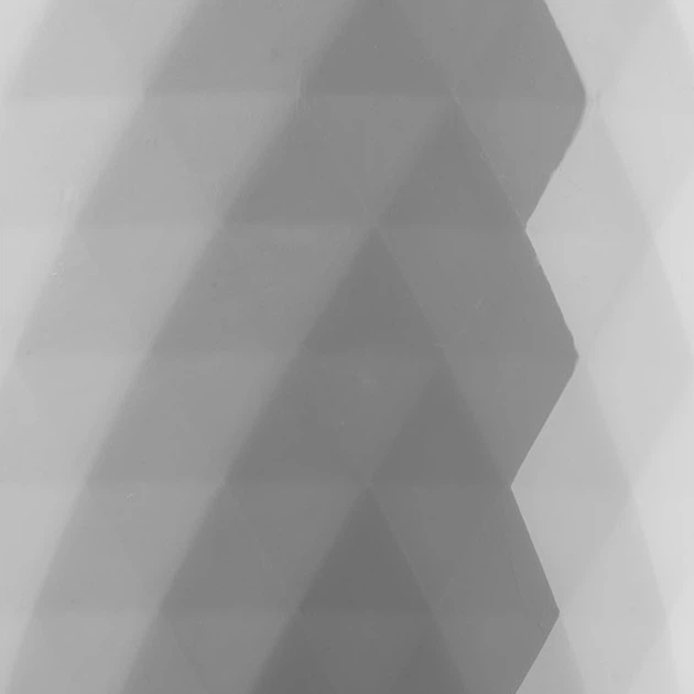 Doniczka na kwiaty z podstawką Kadax Amily 25 cm 3 szt. Szara (K8155) - obraz 4