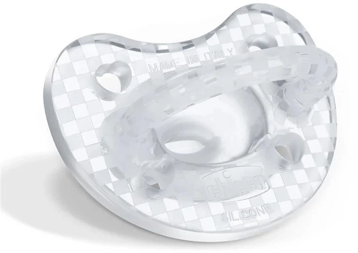 Smoczek uspokajający Chicco Physio Forma Crystal 2-6 m 2 szt (8058664175475) - obraz 4