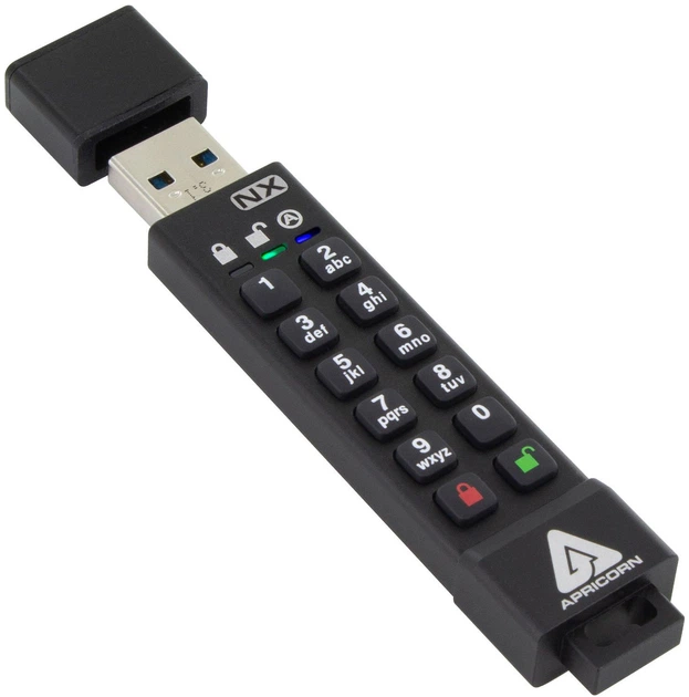 Pendrive Apricorn Aegis Secure Key 3NX 128GB USB 3.1 (ASK3-NX-128GB) - obraz 4