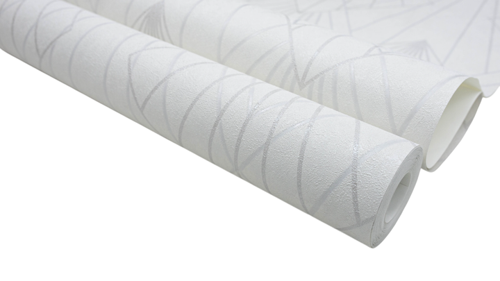 Tapeta winylowa na flizelinie Sintra Grey Geo 0.53 x 10.05 m Biało-jasnoszara (4824001698792) - obraz 3