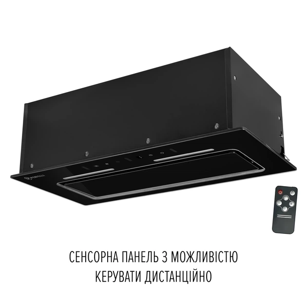 Сенсорная кухонная вытяжка Perfelli NUOVA 6JWRB NERO черная полновстраиваемая, управление жестами - изображение 6