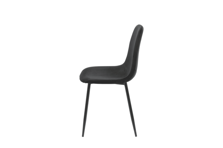 Стул кухонный Intarsio LUKE 43×40×89 см Черный - Фото 6 Стул кухонный Intarsio LUKE 43×40×89 см Черный - изображение 6