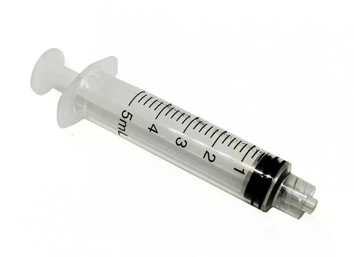 Шприц 3-х компонентный Luer Lock 5 мл ALEXPHARM 120 шт в упак - изображение 2