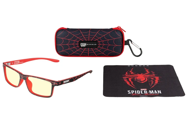 Комп'ютерні окуляри Gunnar Cruz Spider-Man Miles Morales Edition (Marvel), лінза Amber - Фото 1 Комп'ютерні окуляри Gunnar Cruz Spider-Man Miles Morales Edition (Marvel), лінза Amber - зображення 1