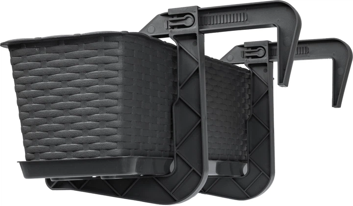 Skrzynka balkonowa z uchwytami Kadax Frette K2877 Antracytowy - obraz 5