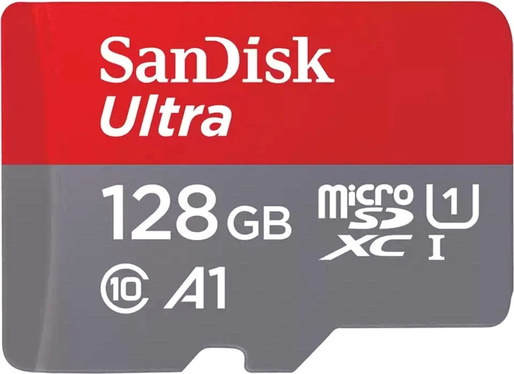 Карта пам'яті SanDisk Ultra microSDXC 128GB Class 10 UHS-I U1 A1 (2-Pack) + SD адаптер (SDSQUAB-128G-GN6MT) - зображення 2