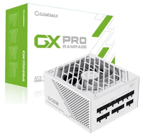 Блок живлення 1250 Вт, GameMax GX-1250 PRO, White - зображення 14