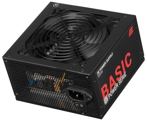 Блок питания 500 Вт, 2E Basic Power, Black (2E-BP500-120APFC) - изображение 2