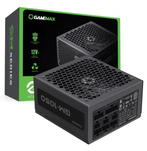 Блок питания 1050 Вт, GameMax GM-1050, Black модульный - изображение 2