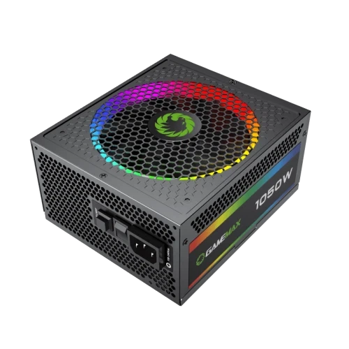 Блок живлення 1050 Вт, GameMax RGB1050 PRO, Black, модульний, 80+ Gold, Active PFC, 14 см з RGB підсвічуванням, 3xMolex / 10xSATA / 4x6+2-pin / 2x4+4-pin / 1x20+4-pin, захист OVP / UVP / SIP / OCP / OLP / OPP / SCP - Фото 4 Блок живлення 1050 Вт, GameMax RGB1050 PRO, Black, модульний, 80+ Gold, Active PFC, 14 см з RGB підсвічуванням, 3xMolex / 10xSATA / 4x6+2-pin / 2x4+4-pin / 1x20+4-pin, захист OVP / UVP / SIP / OCP / OLP / OPP / SCP - изображение 4
