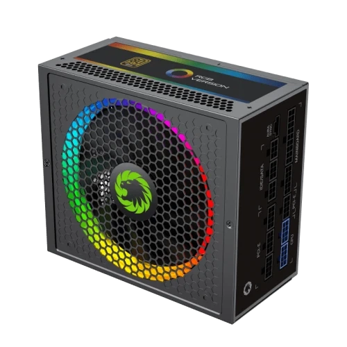 Блок живлення 1050 Вт, GameMax RGB1050 PRO, Black, модульний, 80+ Gold, Active PFC, 14 см з RGB підсвічуванням, 3xMolex / 10xSATA / 4x6+2-pin / 2x4+4-pin / 1x20+4-pin, захист OVP / UVP / SIP / OCP / OLP / OPP / SCP - Фото 5 Блок живлення 1050 Вт, GameMax RGB1050 PRO, Black, модульний, 80+ Gold, Active PFC, 14 см з RGB підсвічуванням, 3xMolex / 10xSATA / 4x6+2-pin / 2x4+4-pin / 1x20+4-pin, захист OVP / UVP / SIP / OCP / OLP / OPP / SCP - изображение 5