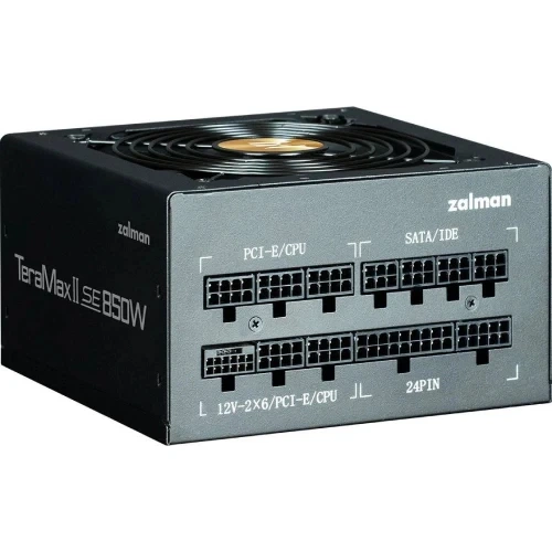 Блок живлення 850 Вт, Zalman TeraMax II SE, Black (ZM850-TMX2SE