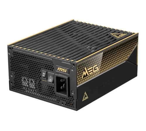Блок питания 1600 Вт, MSI MEG Ai1600T PCIE5, Black - изображение 2