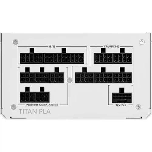 Блок питания 850 Вт, Montech TITAN PLA, White - изображение 6