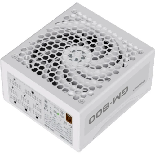 Блок живлення 800 Вт, GameMax GM-800, White, напівмодульний - Фото 6 Блок живлення 800 Вт, GameMax GM-800, White, напівмодульний - зображення 6