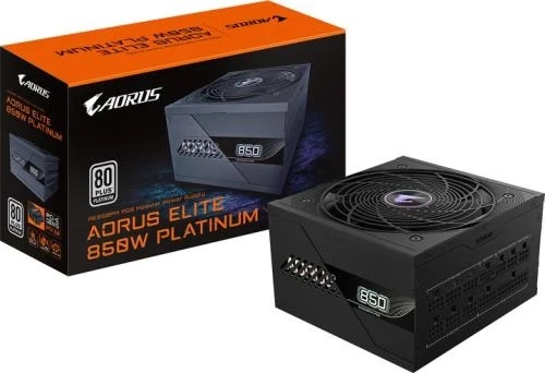 Блок питания 850 Вт, Gigabyte AORUS ELITE P850W, Black (GP-AE850PM PG5) - Фото 12 Блок питания 850 Вт, Gigabyte AORUS ELITE P850W, Black (GP-AE850PM PG5) - изображение 12