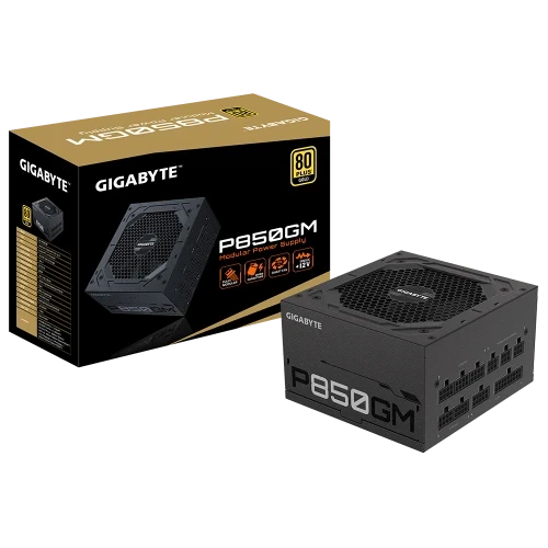 Блок живлення 850 Вт, Gigabyte P850GM, Black (GP-P850GM) - зображення 7