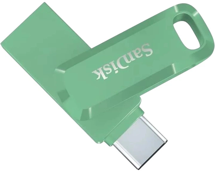 Флеш пам'ять USB SanDisk Ultra Dual Drive GO 512GB USB Type-C/A Absinthe Green (SDDDC3-512G-G46AG) - зображення 2