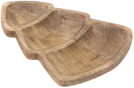 Блюдо Homla Christmas Tree Mango у формі ялинки 34 x 27 см (5904183834801) - зображення 2