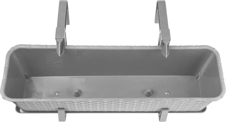 Skrzynka balkonowa z uchwytami Kadax Frette K2881 Jasno-szary - obraz 4