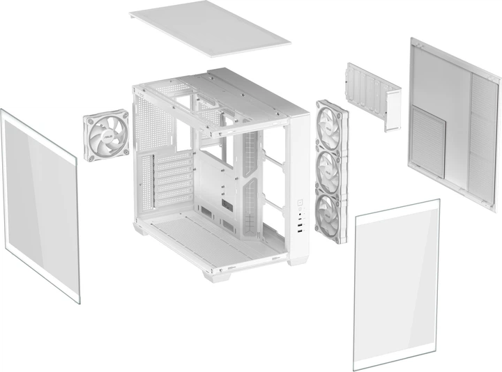 Obudowa ASUS A32 Plus TG ARGB White (90DC00S3-B19000) - obraz 15