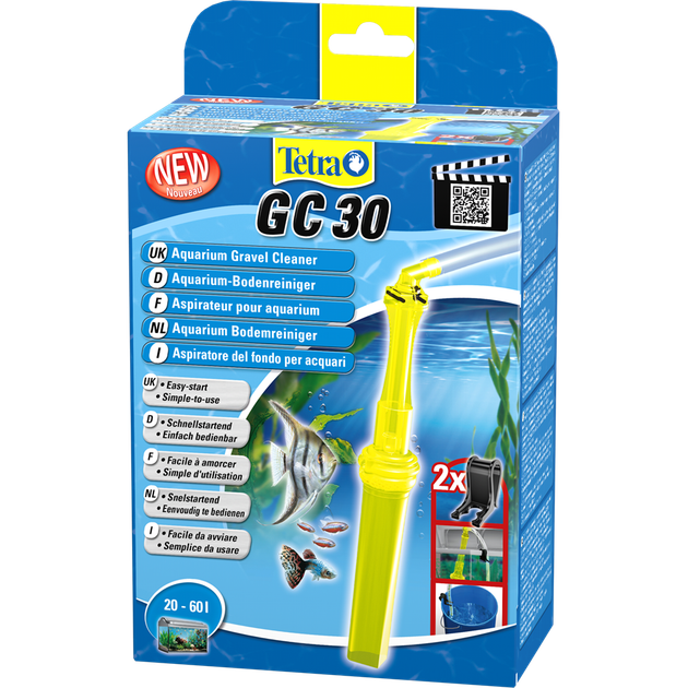 Очиститель для грунта Tetra «GC 30» для аквариума 20-60 л 762312 - Фото 1 Очиститель для грунта Tetra «GC 30» для аквариума 20-60 л 762312 - изображение 1