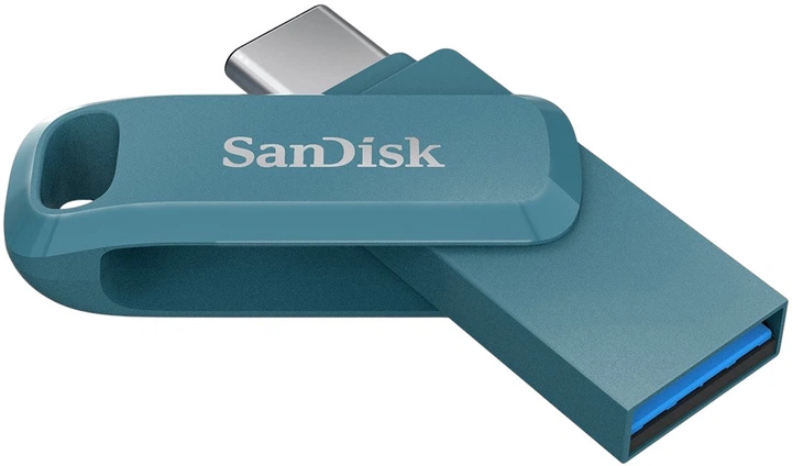 Pendrive SanDisk Ultra Dual Drive GO 64GB USB Type-C Navagio Bay (SDDDC3-064G-G46NBB) - obraz 2