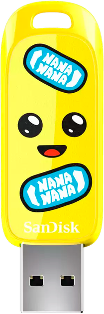 Pendrive SanDisk Fortnite Peely Edition 64GB USB 3.2 Yellow (SDCZIF-064G-G46) - obraz 2