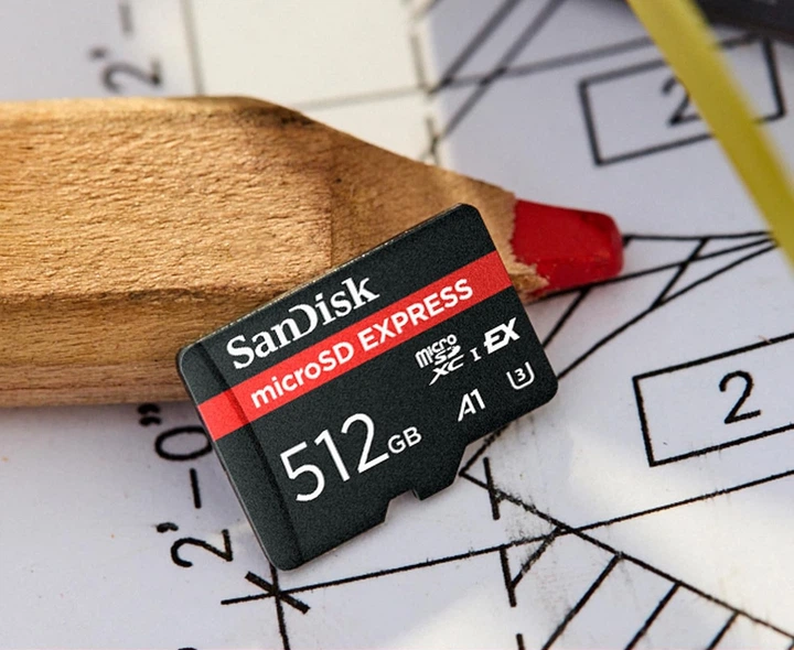 Карта пам'яті SanDisk microSD Express microSDXC UHS-I U3 A1 512 GB (SDSQXFN-512G-GN4NN) - зображення 4