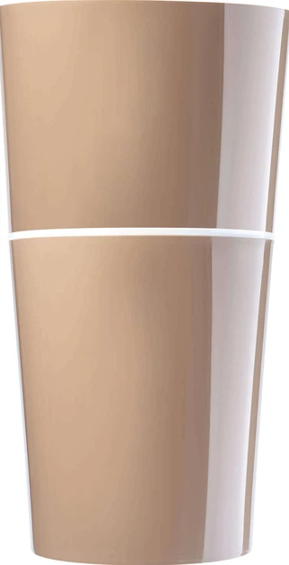 Круглий квітковий горщик Kadax 25 x 46 см Бежевий (K1105) - зображення 3