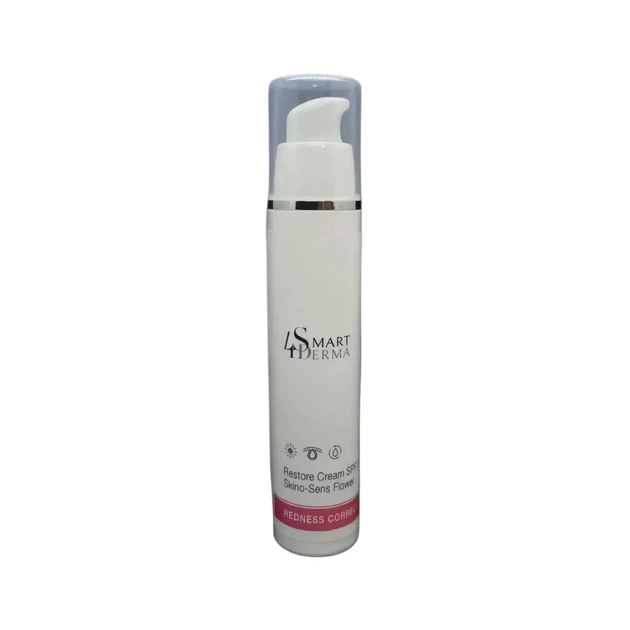 Укрепляющий дневной крем для чувствительной и куперозной кожи с SPF 20 Smart4Derma 50 мл - Фото 1 Укрепляющий дневной крем для чувствительной и куперозной кожи с SPF 20 Smart4Derma 50 мл - изображение 1
