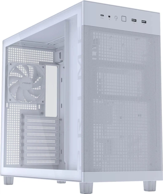 Obudowa ASUS Prime AP303 TG White (90DC00V3-B39010) - obraz 2