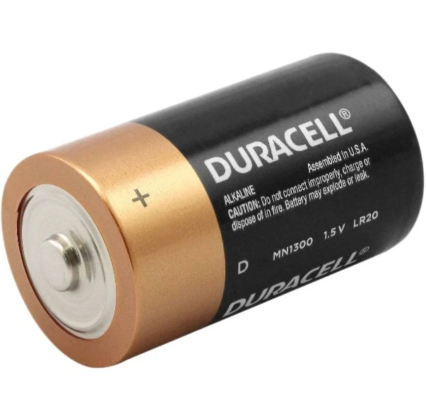Батарейка LR20 Duracell Alkaline MN1300, D-2 штуки, для газового котла - Фото 2 Батарейка LR20 Duracell Alkaline MN1300, D-2 штуки, для газового котла - зображення 2