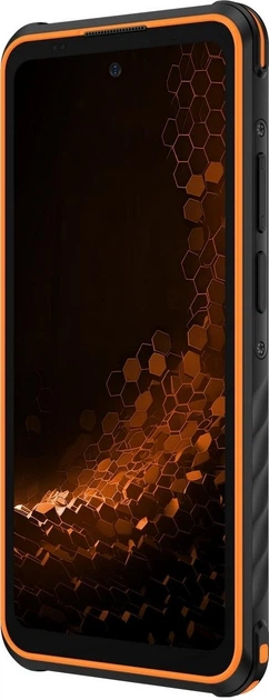 Smartfon Hammer Iron 6 5G 6/128GB Black-Orange (TEL001106) - obraz 3
