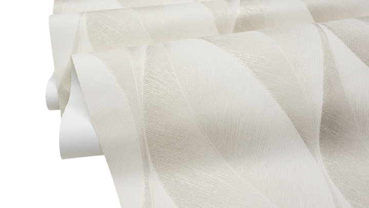 Tapeta winylowa na podkładzie flizelinowym Sintra Gold Leaves 0.53 x 10.05 m Beżowo-złocista (4824001697016) - obraz 2