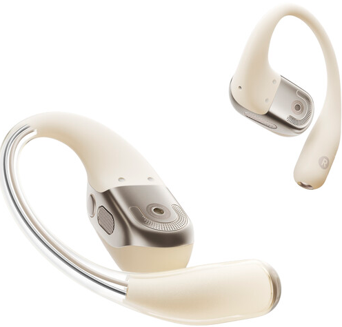 Бездротові навушники Shokz OpenFit 2 Beige (T920-ST-BG) - зображення 2