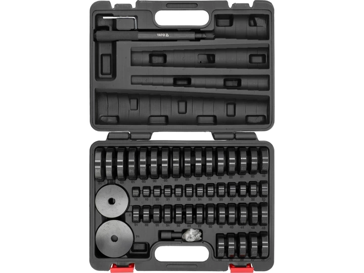 Набір інструментів YATO для встановлення підшипників та ущільнень 52 шт. YT-25417 (5906083104770) - зображення 1