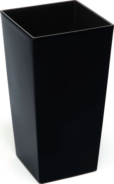 Donica na kwiaty z wkładem Kadax Masiera 19 cm Czarna (K4225) - obraz 2