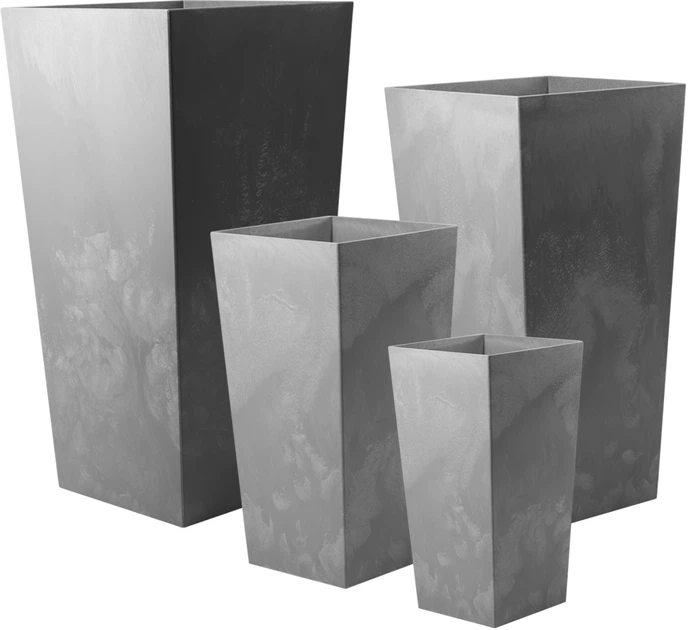 Donica ogrodowa Kadax Pesaro 19 cm Szary beton (K9928) - obraz 5