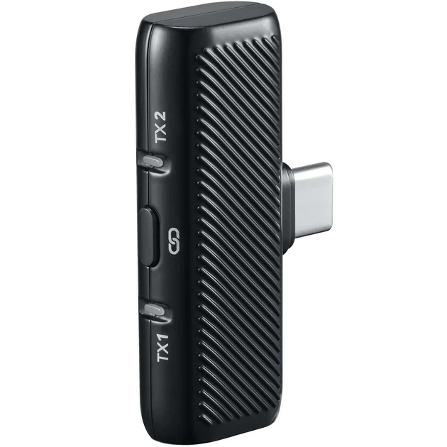 Беспроводной микрофон Godox WES2 Kit1 USB-C с интеллектуальным шумоподавлением для блоггера и TikTok - изображение 4