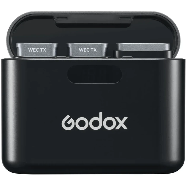 Беспроводной петличный микрофон Godox WEC Kit2 (2 передатчика) для смартфонов и камер - изображение 4